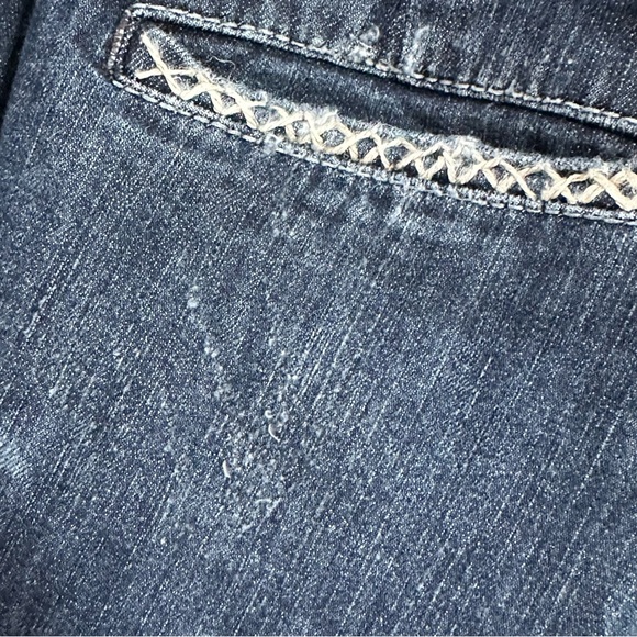 Kut from the Kloth Blue High-Low Denim Skirt - Picture 11 of 11